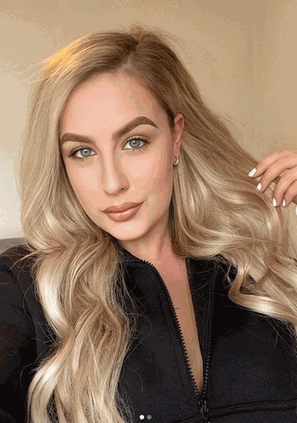 Deluxe Head Clip-In Mixed #17/Ash Blonde Hair Extensions