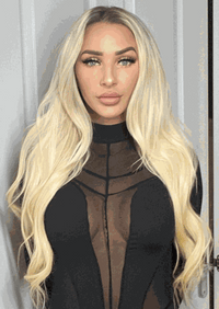 Deluxe Head Clip-In Bleach Blonde #60 Hair Extensions