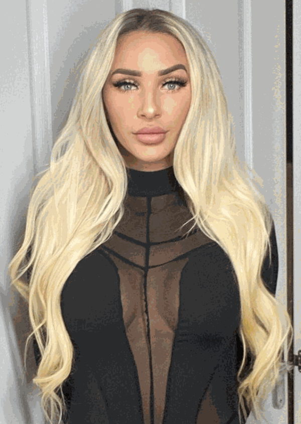 Deluxe Head Clip-In Bleach Blonde #60 Hair Extensions