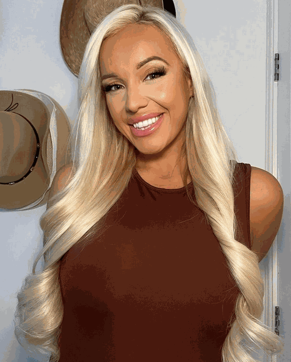 Full Head Clip-In Hawaii Blonde #60/Ash Hair Extensions