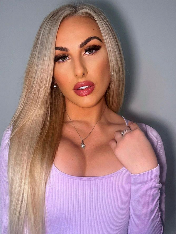 Premium Head Clip-In Hollywood Blonde #22/60/Ash Hair Extensions
