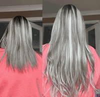 Premium Head Clip-In Cookies 'n' Cream #5A/Ash Hair Extensions